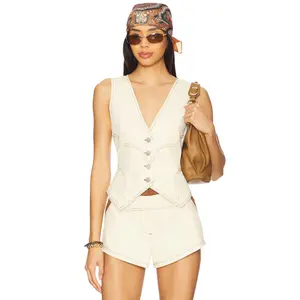 BY.DYLN x REVOLVE Donella Vest in Cream BY.DYLN x REVOLVE Donella Vest in Cream