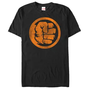 Men's Marvel Halloween Hulk's Fist Logo T-Shirt