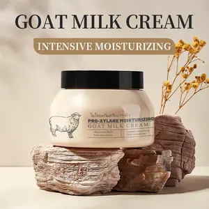 Korean Goat Milk Face Cream Hydrating Moisturizing Brightening Repairing Skin Care, Deep Moisturizing Repair, 1 Bottle, Perfect Halloween Gift Idea
