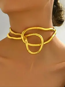Women's Versatile Bendable Necklace, Convertible Collarbone Chain/collar/bangle, Daily & Party Wear, Perfect Gift for Women