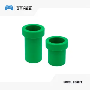 Switch Game Dock Accessory Organizer - Green Long Short Pipe Set | Magnetic | Switch 1 & Switch 2