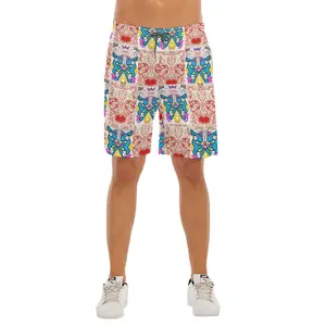 EMMA BRAND MEN'S BEACH SHORTS WITH ELASTIC WAIST Quick Dry Water-Resistant Breathable Comfortable Unisex Man Woman Set