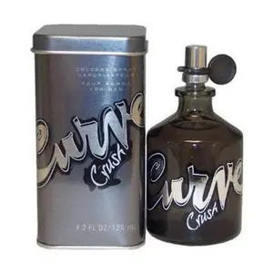 Liz Claiborne Curve Crush Eau de Toilette for Men - Woody Fruity Aromatic Scent with Apple Mandarin Orange & Cedar Geranium Notes