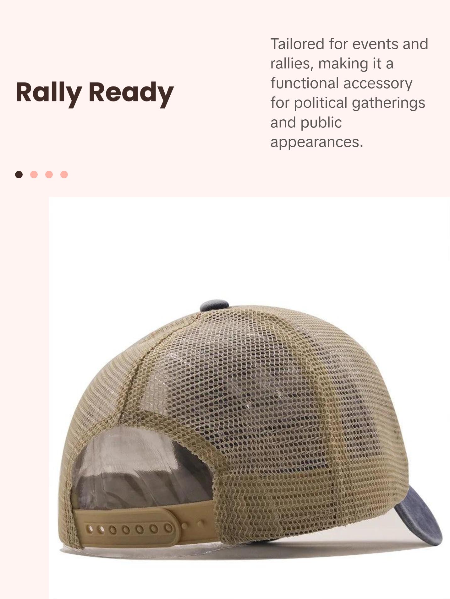 Trump 2024 the Sequel - Embroidered Mesh Cap
