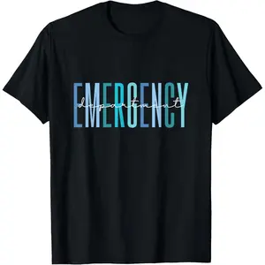 ER Nurse Emergency Department Emergency Room Healthcare T-Shirt