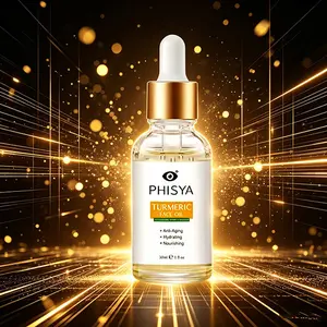 PHISYA Turmeric Face Oil - Anti-Aging, Hydrating & Nourishing Facial Oil for Glowing, Smooth Skin Daily Care