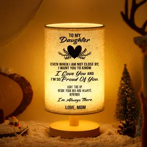 Birthday Daughter Gifts from Mom-Gifts for Daughter from Mom, Table Lamp to My Daughter Gifts for Birthday Anniversary Wedding Gifts Ideas