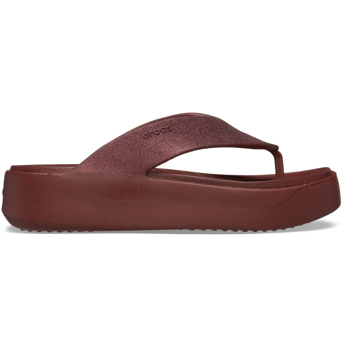 Crocs Women's Getaway Glitter Platform Flip Flops, Glitter Shoes for Women