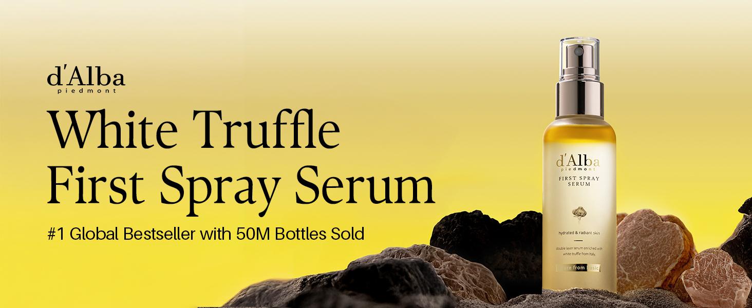 [OFFICIAL d'Alba] Full Glow & Anti-aging Routine l l Even Out Skin & Reduce Dark Spots l Simplify Your Skincare with All-In-One Vitamin Routine l Spray Serum + Toner + Serum + Cream + Hydrogel Mask + Essence Sunscreen