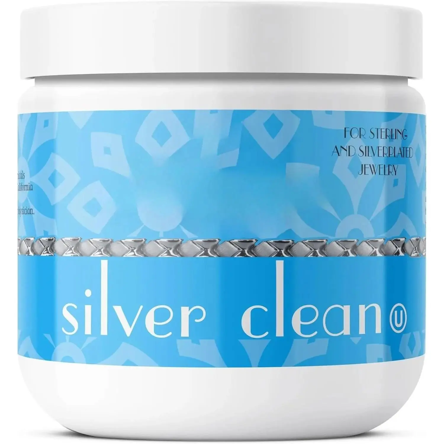 Silver Cleaner and Tarnish Remover for Silver Jewelry, Dipping Basket Included - Great for Sterling Silver and Silver Plate, 7oz