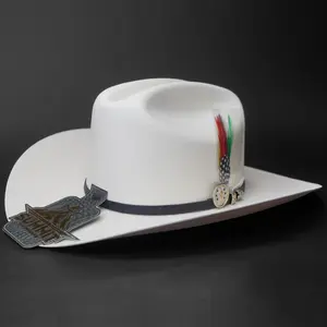 Summit 5000X Edicion San Judas Chaparral Style Telar Brim 3.5" Cowboy Hat Sombrero Short Crown 4 1/2"