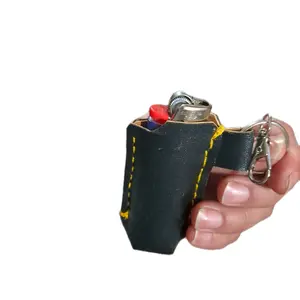 lighter holder keychain hand made has snap on easilly with key chain . must needed item to add to uour accessories. lovster clasp and key ring fits a bic