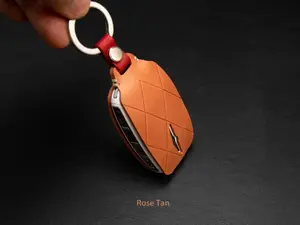 Genesis Series [3] Leather Key Fob Case - Handcrafted in USA