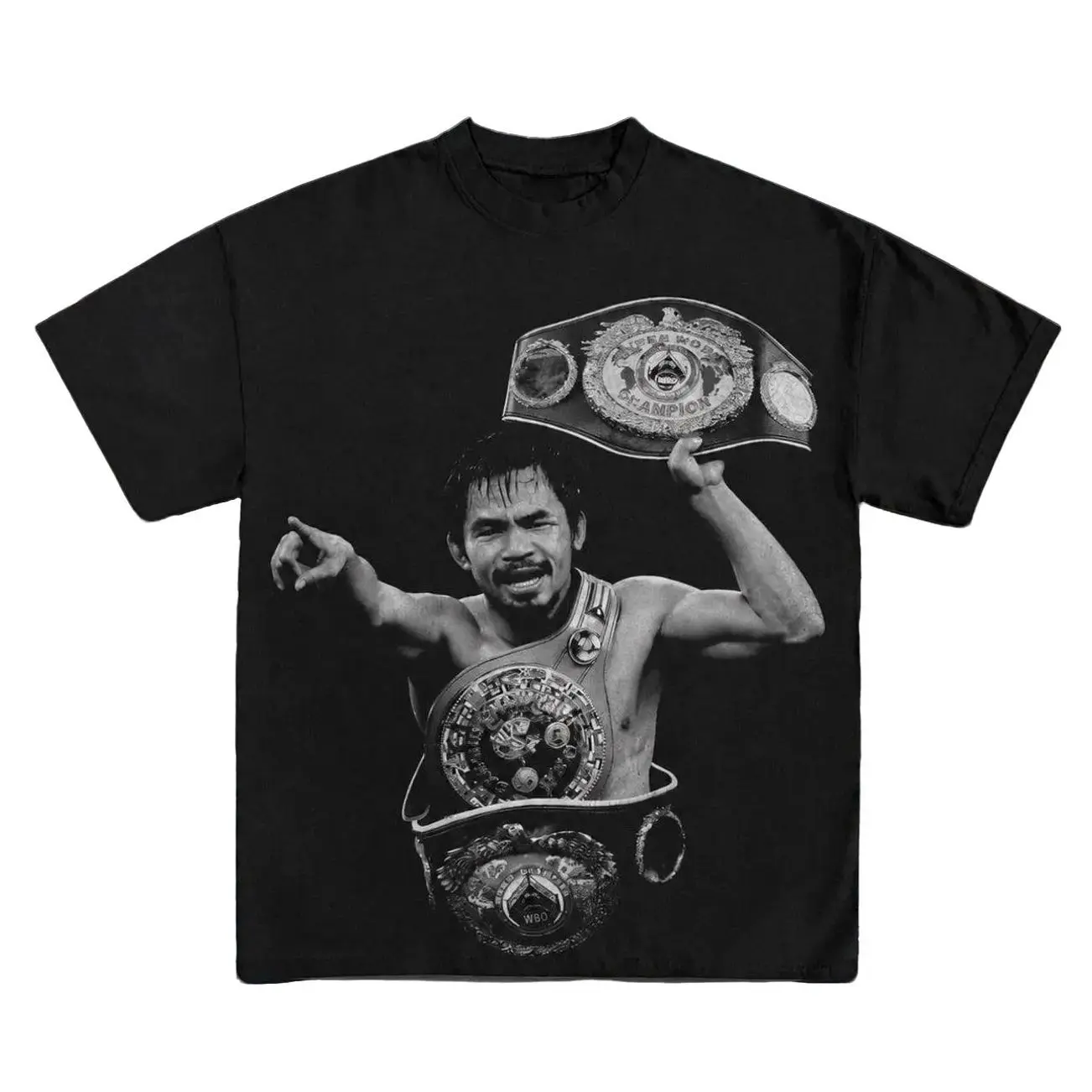 Manny Pacquiao World Champion Graphic T-Shirt