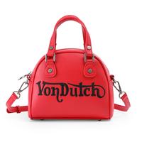 Von Dutch Chopper Cross Bowling Bag-Red and Black