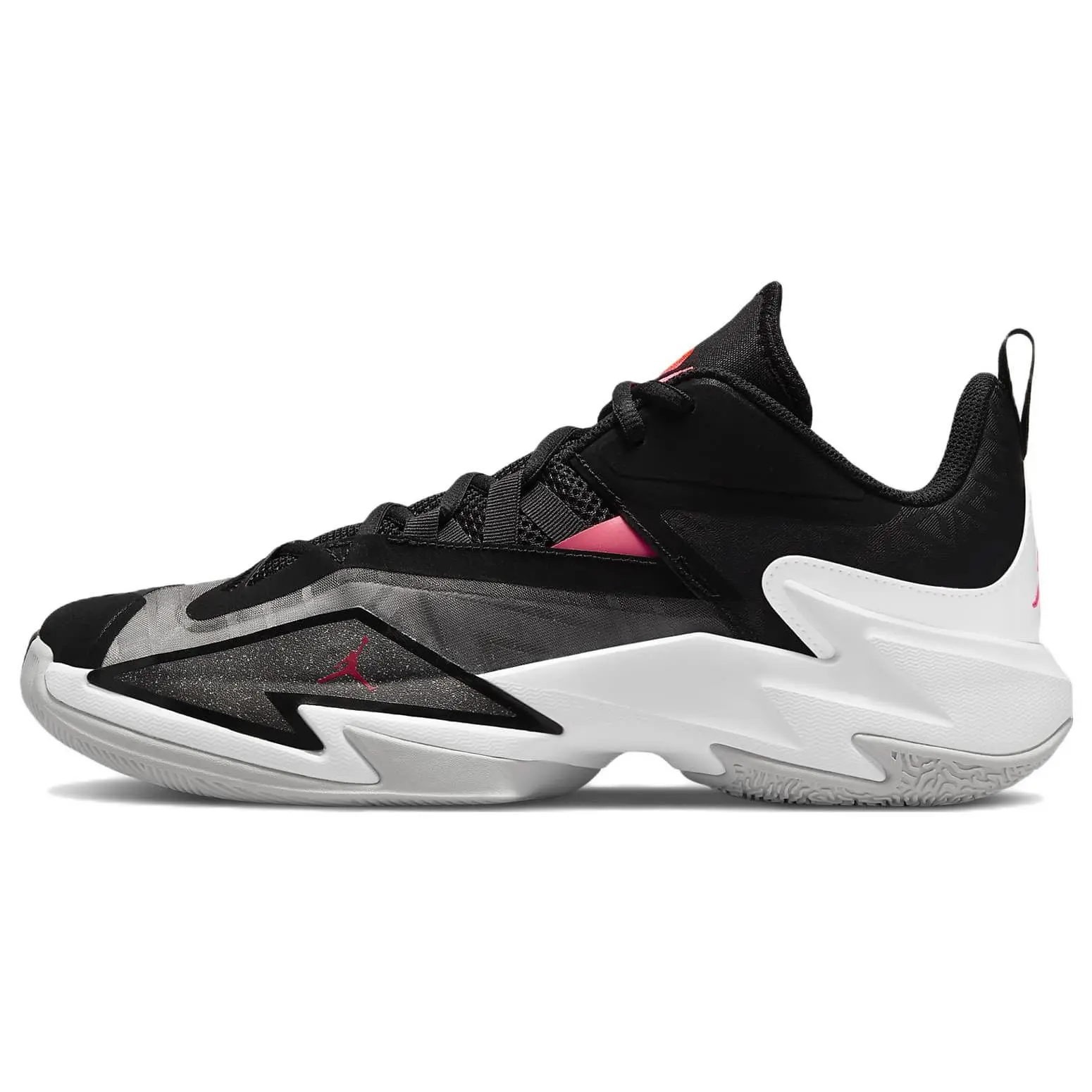 Jordan Air Westbrook One Take 3 Pf Black Grey Fog' Cushioned Durable Low Top Basketball Shoes Men's DC7700-001