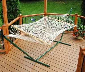 Algoma 6250 Two Point Individual Rope Hammock and Stand Combo