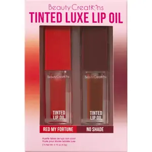 Beauty Creations Tinted Luxe Lip Oil Set - Bold Moves