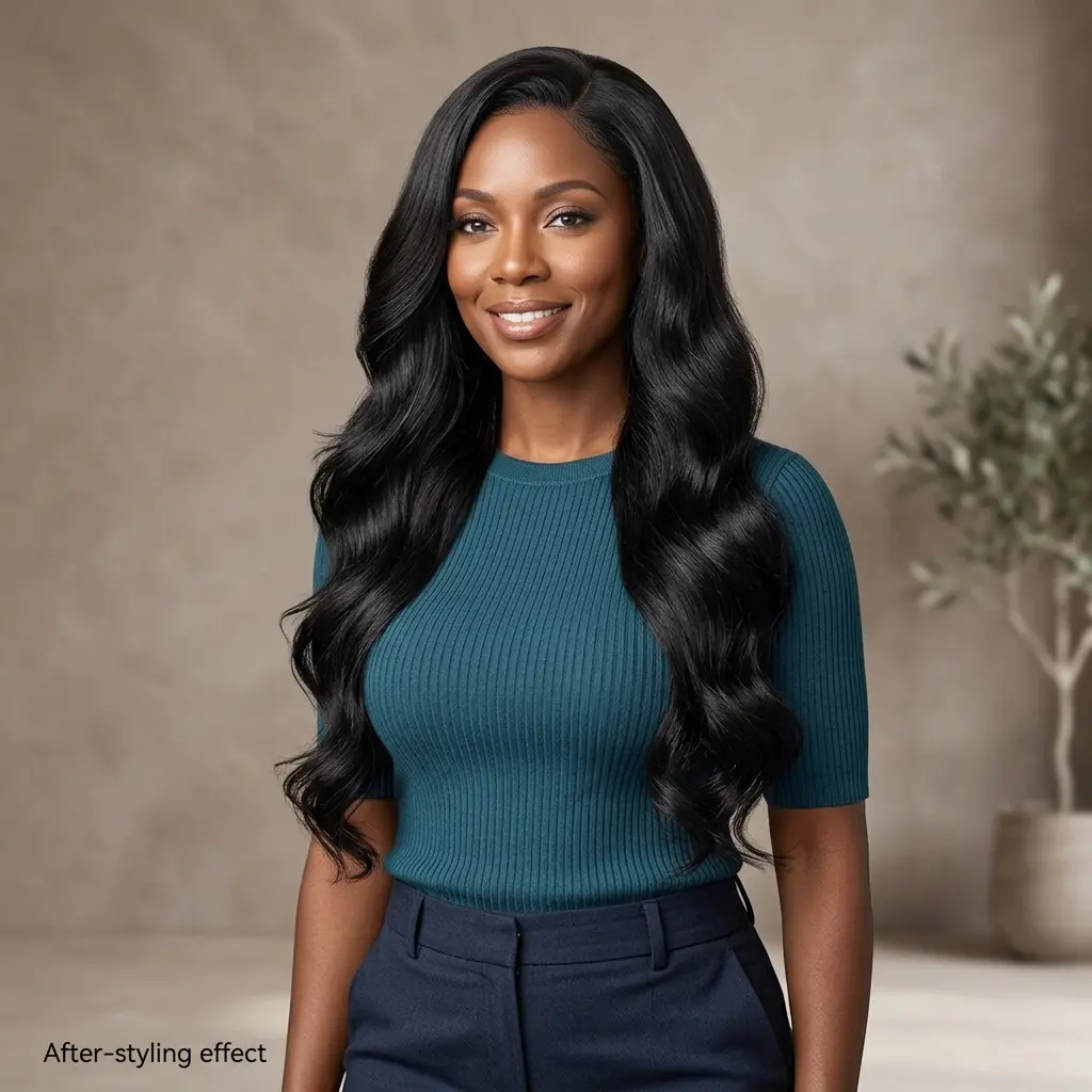 Body Wave Wig 5x5 HD Lace 100% Raw Vietnamese Human Hair Wig Natural Black 20-30 Inch 200% Density Raw Vietnam Hair For Women For Everyday Wear #Dealsforyourday