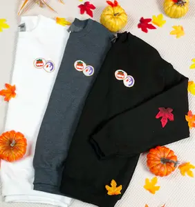 Embroidered Halloween Sugar Cookie Sweatshirt