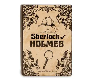 Steel Mill & Co. Large Book Vase, Sherlock Holmes