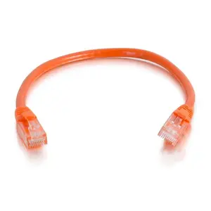C2G 4016 2ft (0.6m) Cat6 Snagless Unshielded UTP Ethernet Network Patch Cable - Orange