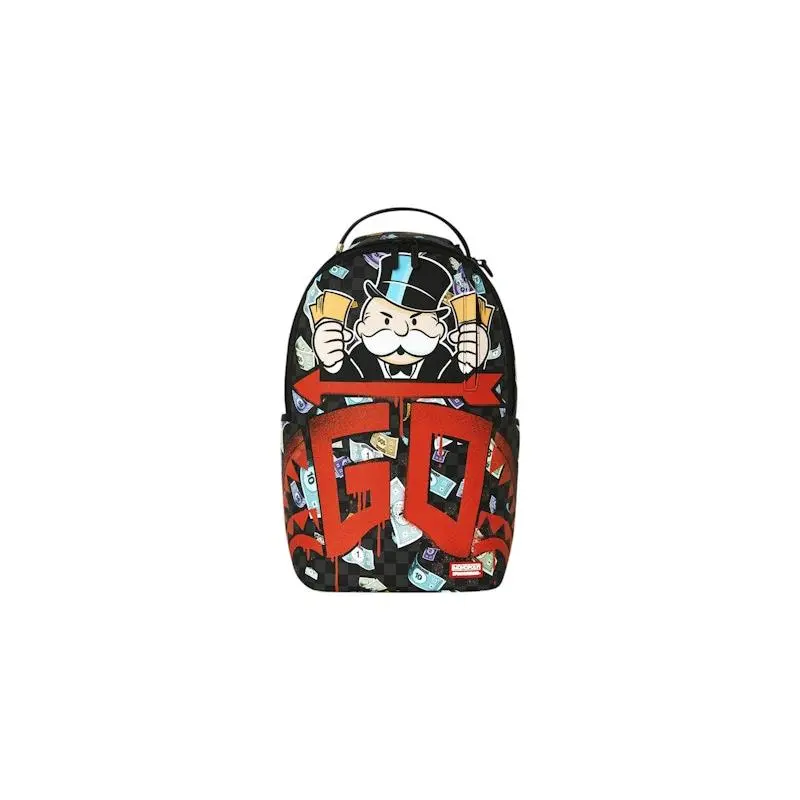 Sprayground Monopoly Time To Go Backpack Multicolor