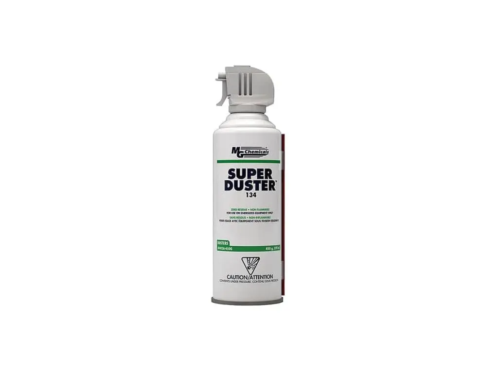 MG Chemicals - 402A-450G 402A 134A Super Duster, 450g (16 oz) Non Flammable Engine Cleaner Spray