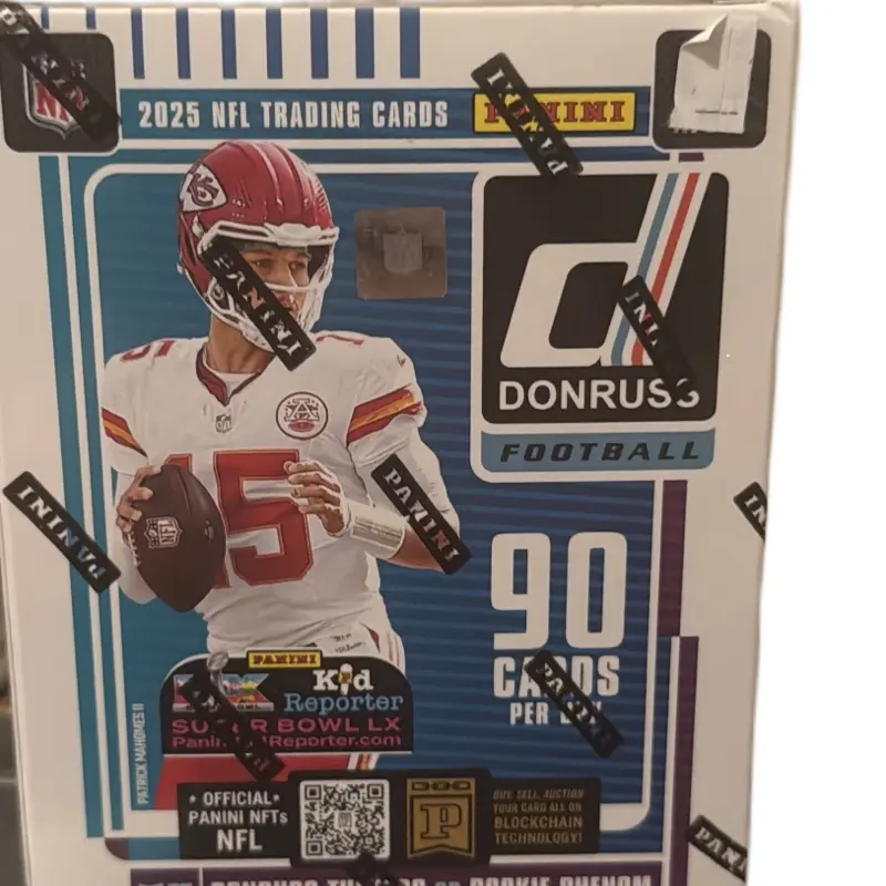 PYT Phoenix + 3 Donruss 2025 NFL Trading Cards 90 Cards Per Box Official Panini