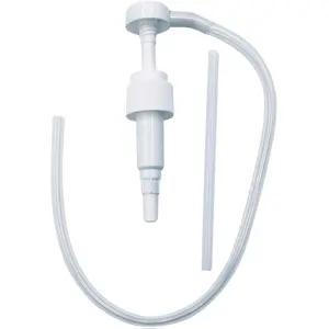 Lubrimatic 55-001 4CC Mechanical Fluid Pump for Quart Size Bottles - Leak-Free, Rigid Inlet Tubes, Flexible Hose, Ideal for Small Engines, Automotive, and Marine Equipment