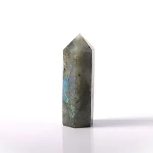 Labradorite natural Crystal Tower 2 inches