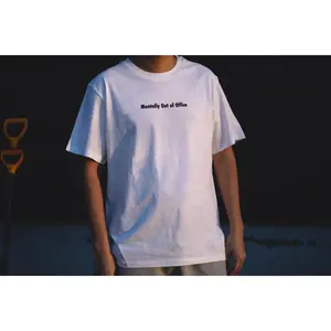 Mentally Out of Office Tee - 100% Cotton Comfy Statement Shirt