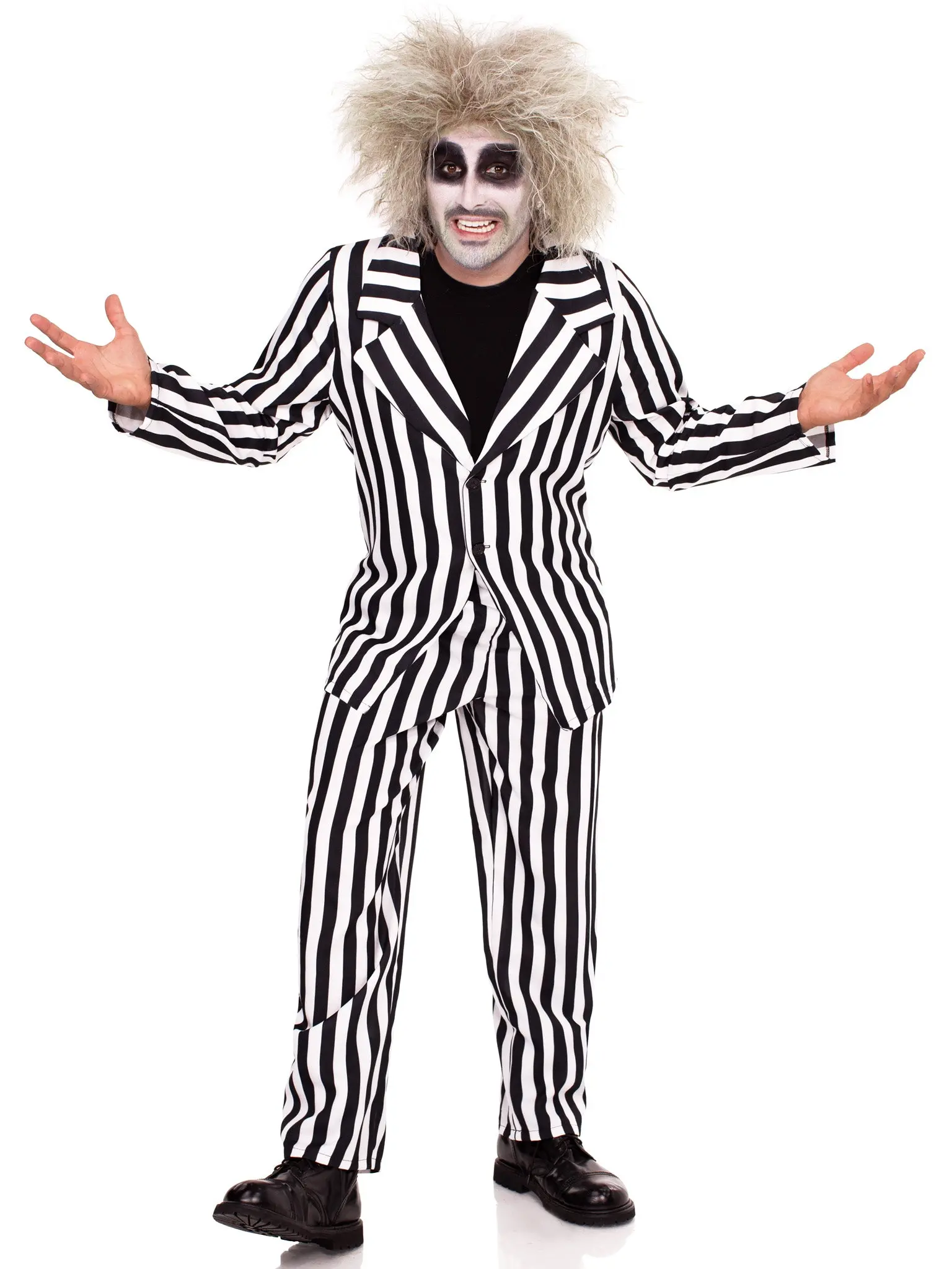 Leg Avenue Men's Fitted Beetle Boss Halloween Costume - Trick or Treat Party Jacket, Pants, Do Not Iron, Drip Dry