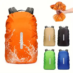 High-quality reflective backpack rain cover, suitable for 7.93-10.57 gallon heavy-duty luggage bags - Dustproof/Theft-proof/Cycling/Hiking/Camping/Outdoor activities