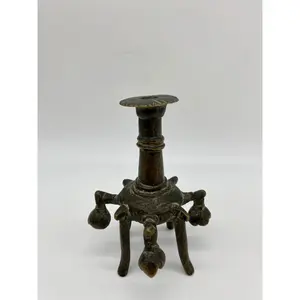 Antique Bronze Ottoman Kohl Flask