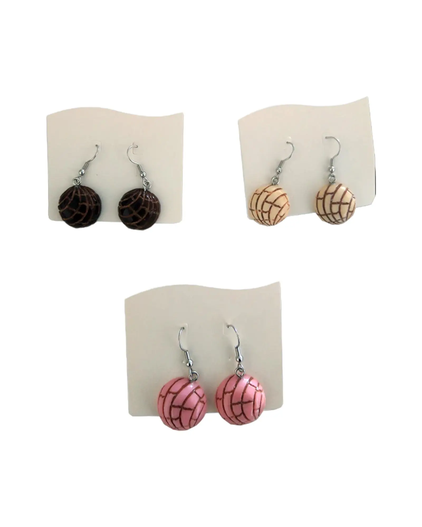 Mexican Concha Hook Earrings