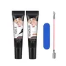 CurvLife Semi-Solid Nail Glue & Remover Kit – 10g Strong-Hold Press-On Nail Glue with 10ml Nail Glue Remover, Nail Buffer and Cuticle Pusher, Easy Apply, No UV Lamp Needed, Quick-Dry, Beginner-Friendly Kit for Press-On Nails