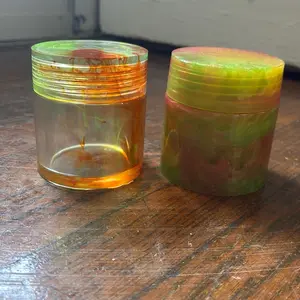 Epoxy resin stash jars