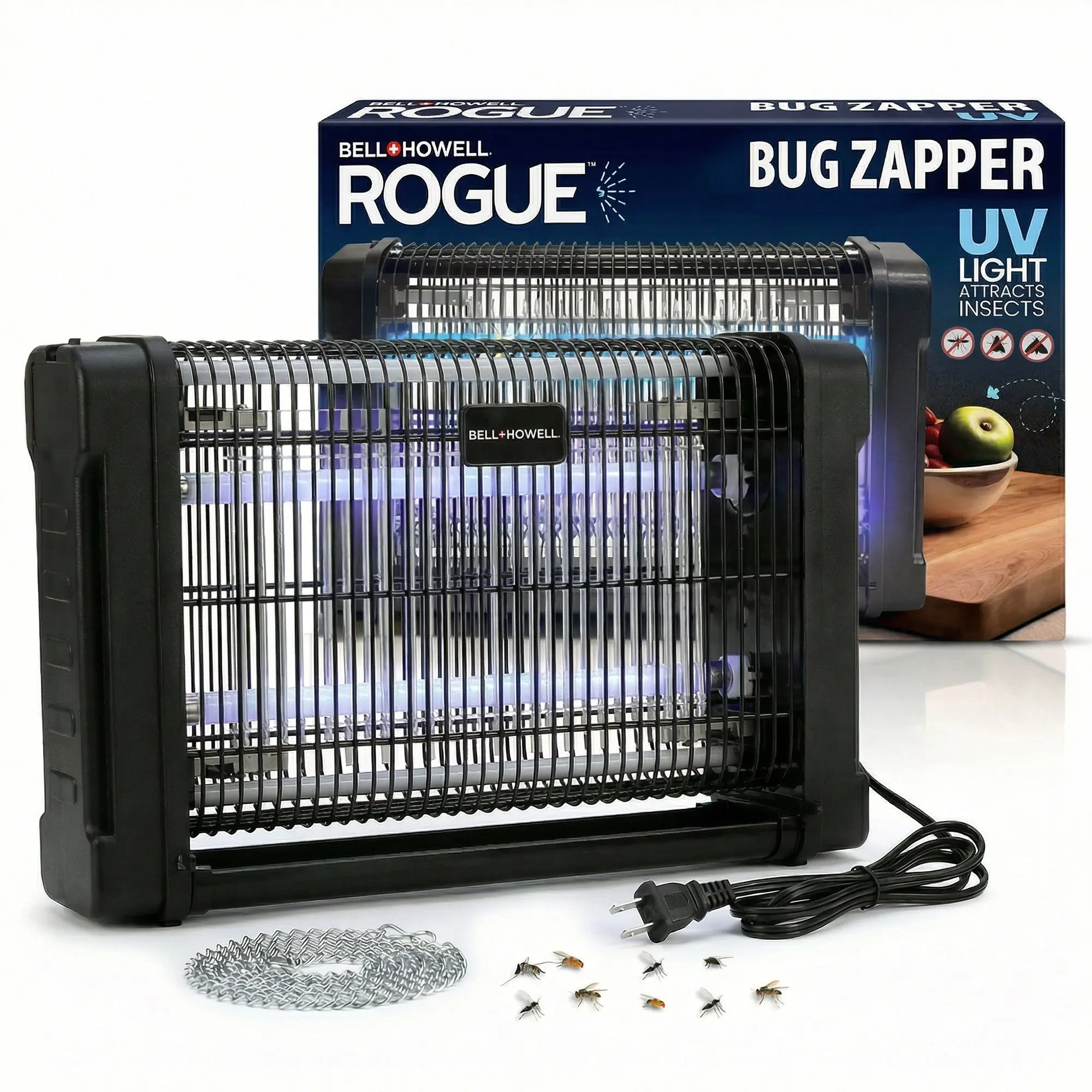 Monster Zapper 2800-Volt High Performance Electric Indoor Hanging Bug Zapper