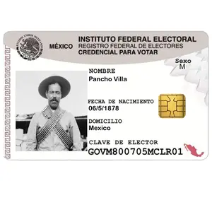 Pancho Villa debit card sticker Decor Decorative