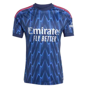 Navy Color AFC Style ss2526 Away Soccer Shirt, AFC Short Sleeve Away Edition Football Shirt