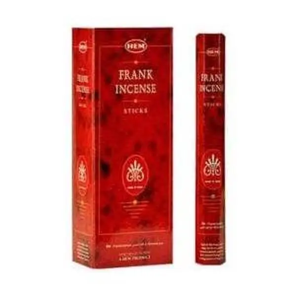 Earthy Long-Lasting Scented Frankincense Sticks, 1 Pack, Ideal for Boosting Mental Focus