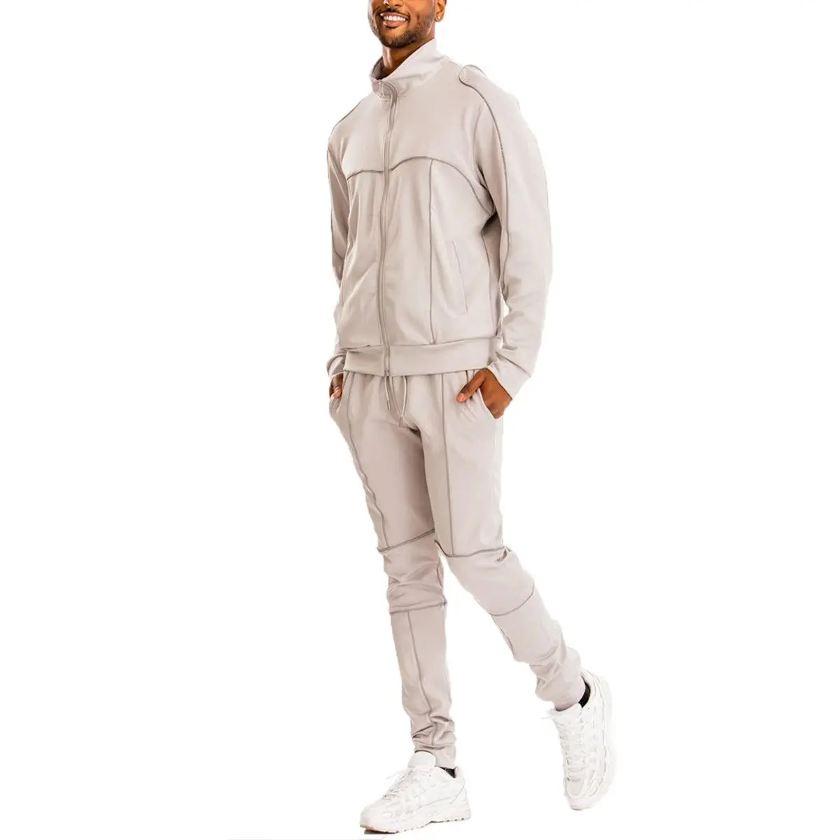 Reflective Piping Detailed Track Suit