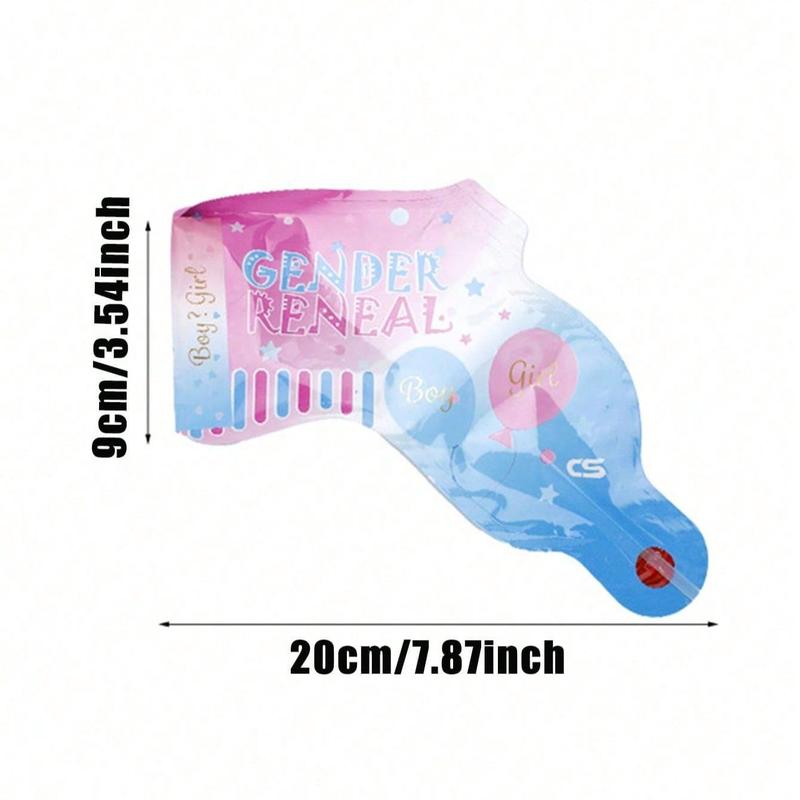 Confetti Spray Gun, Colorful Gender Reveal Confetti Spray Gun, Creative Handheld Prediction Gender Reveal Party Supplies, Festival Party Supplies