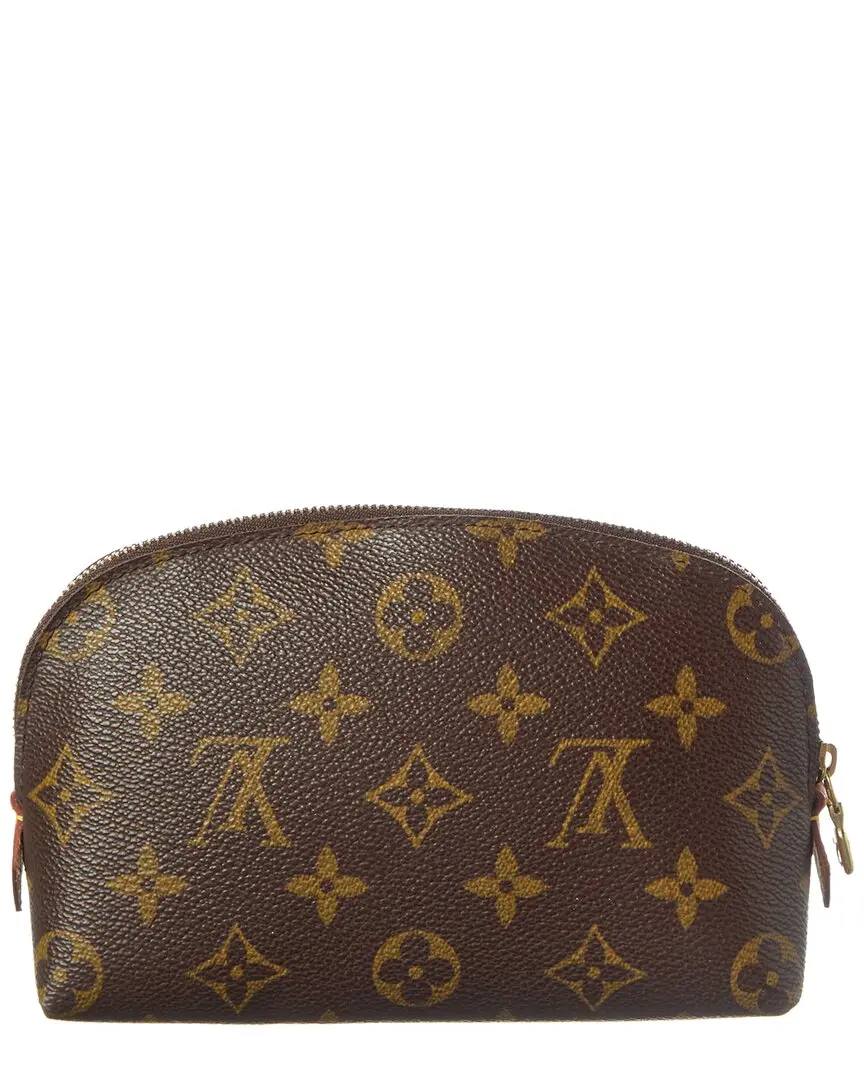 Louis Vuitton Brown Monogram Coated Canvas Cosmetic Pouch (Authentic Pre-Loved)