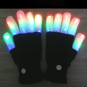 LED Light-Up Flashing Gloves - Tech Accessories, Street Dance Props, Cheerleading Leisure & Outdoor Recreation Equipment