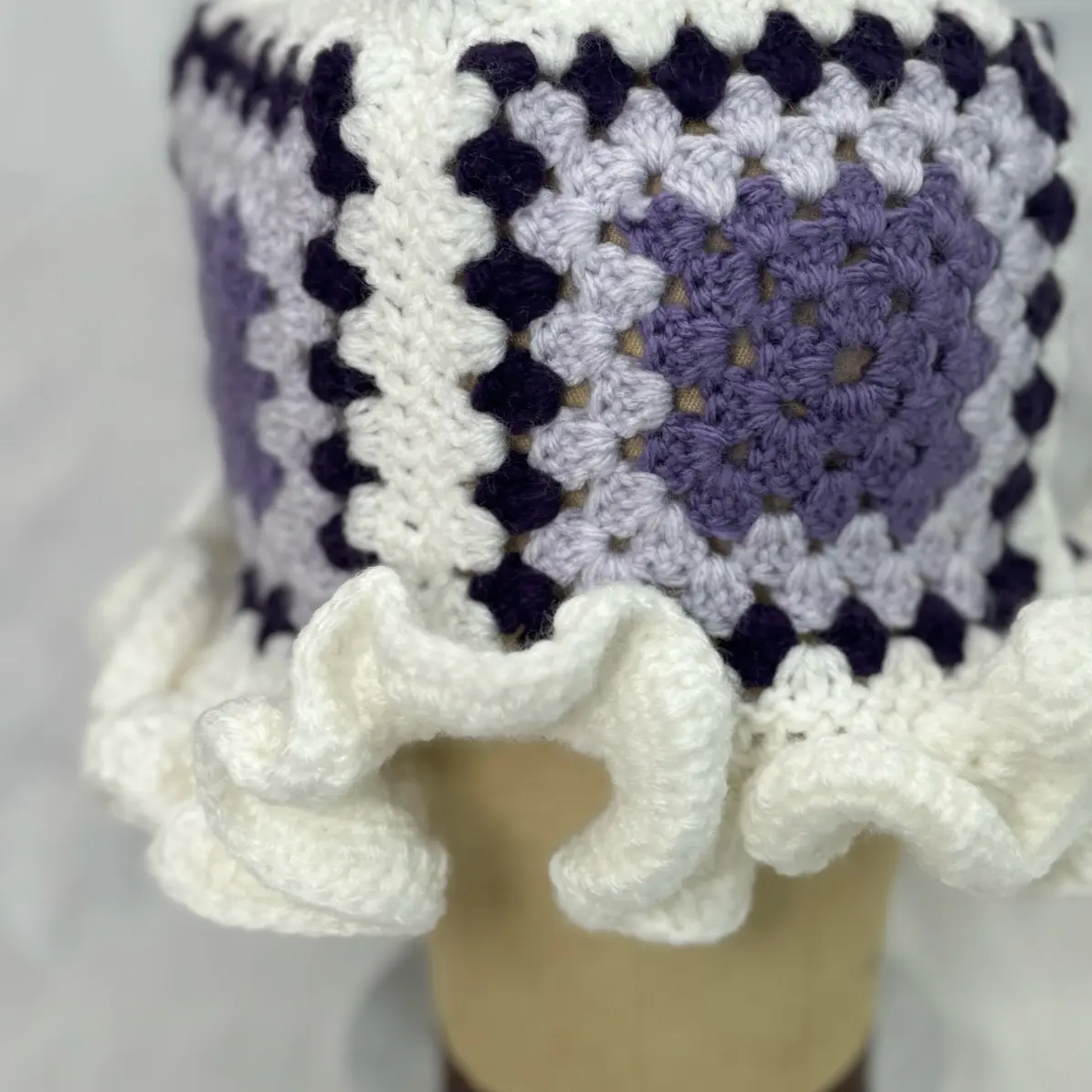 Lavender bucket hat