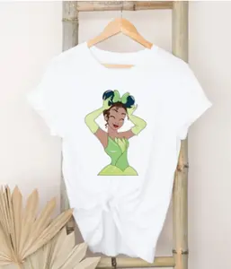"Tiana Shirt: Perfect Princess Outfit for a Princess Birthday Celebration - Princess Tiana Tees for the Birthday Girl!"