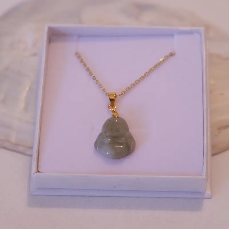 Genuine Jade Buddha Pendant