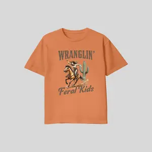 Wranglin’ Feral Kids Tee
